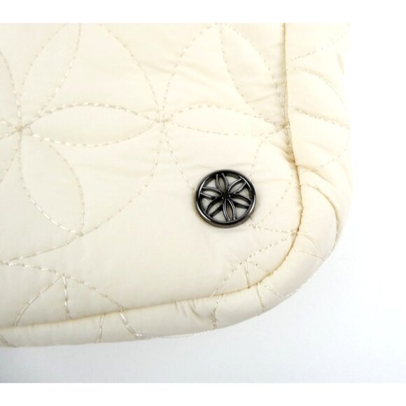 Gaiam Cream Quilted Crossbody Bag NWT - Picture 8 of 14